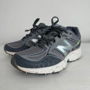 New Balance 510 V3 Women’s Size 7 B All‎ Terrain Shoes Gray Blue WT510LG3
